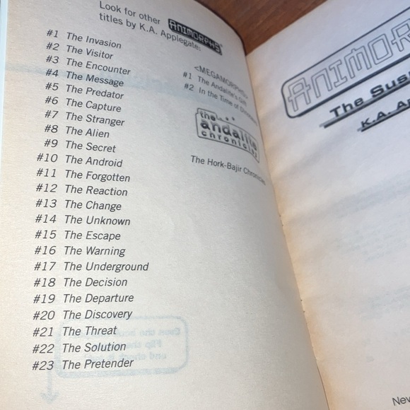 Vintage Animorphs children’s series- book #24 - Picture 4 of 6